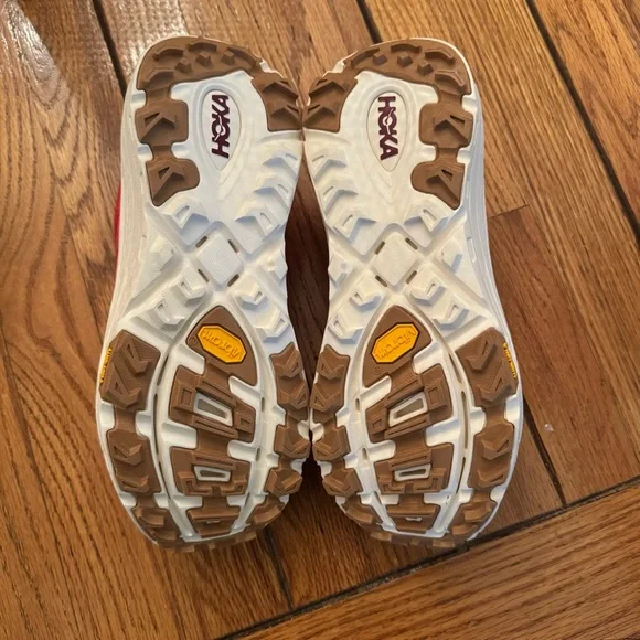 NWT HOKA Mafate Three2 Tomato Red - Picture 4 of 4